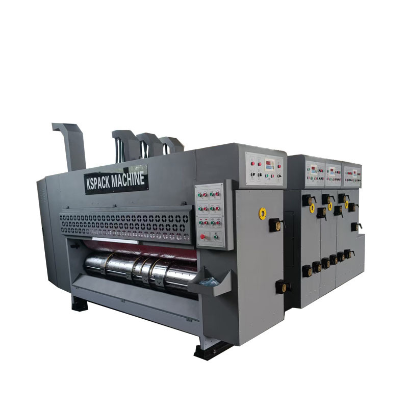 Shipping Box Making Machine Price Small Corrugated Carton Box Printing Slotting die-cutting Machine