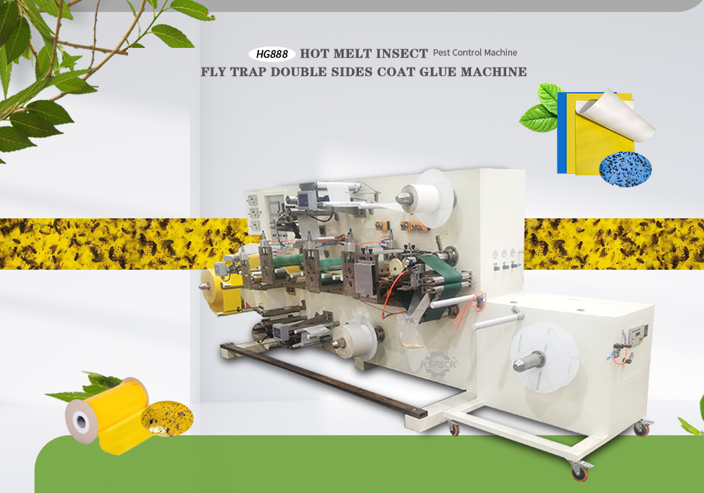 300mm 450mm 600mm Yellow Sticky Glue Trap Board Making Machine For Agriculture
