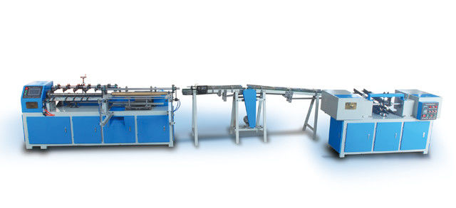 Two Heads Automatic Paper Tube Making Machine