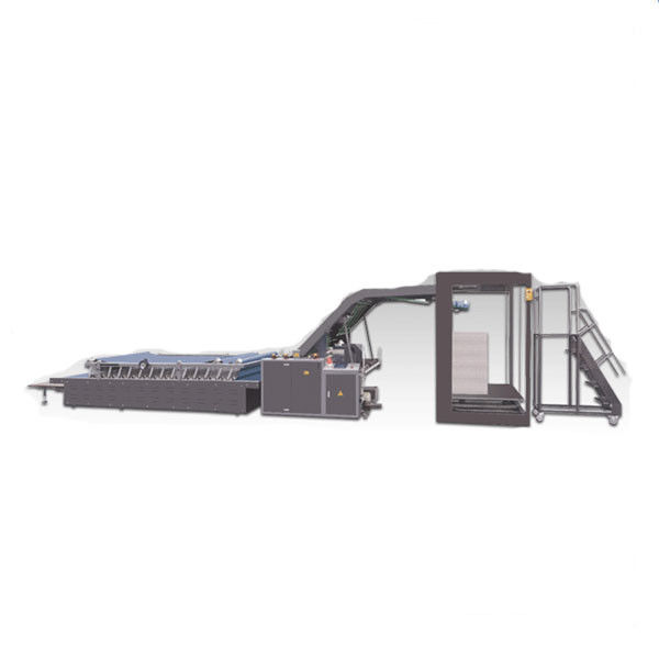 380VAC Semi Automated Flute Laminator Machine 1400*1300mm Sheet To Sheet Paper Plate