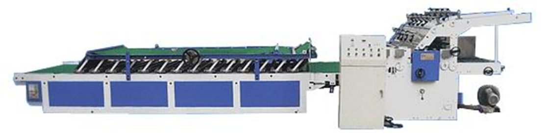 380VAC Semi Automated Flute Laminator Machine 1400*1300mm Sheet To Sheet Paper Plate